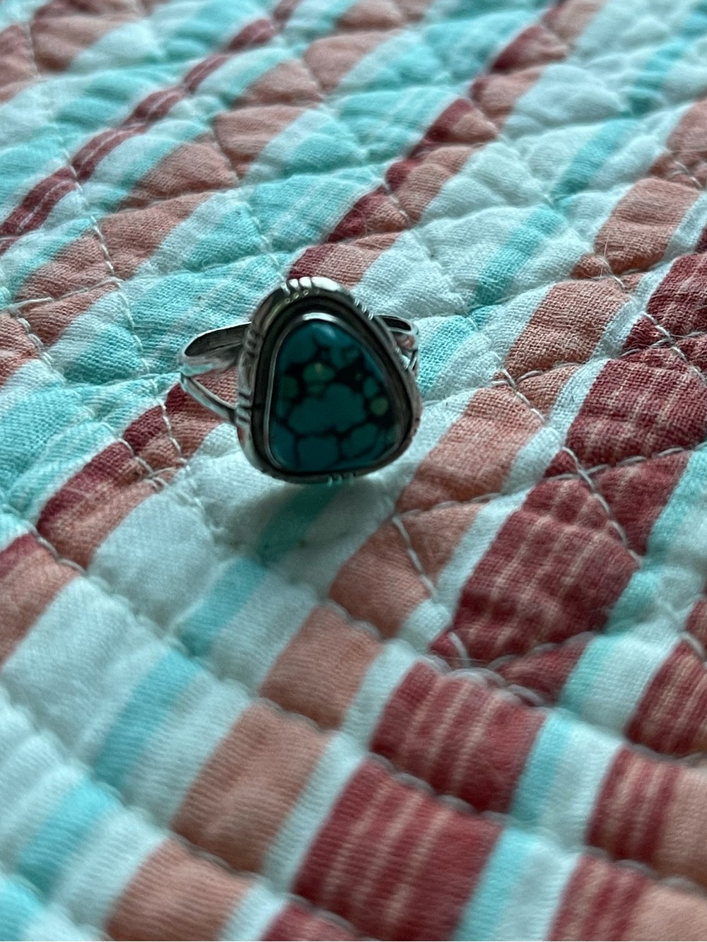 Sterling Silver Turquoise Stone Ring